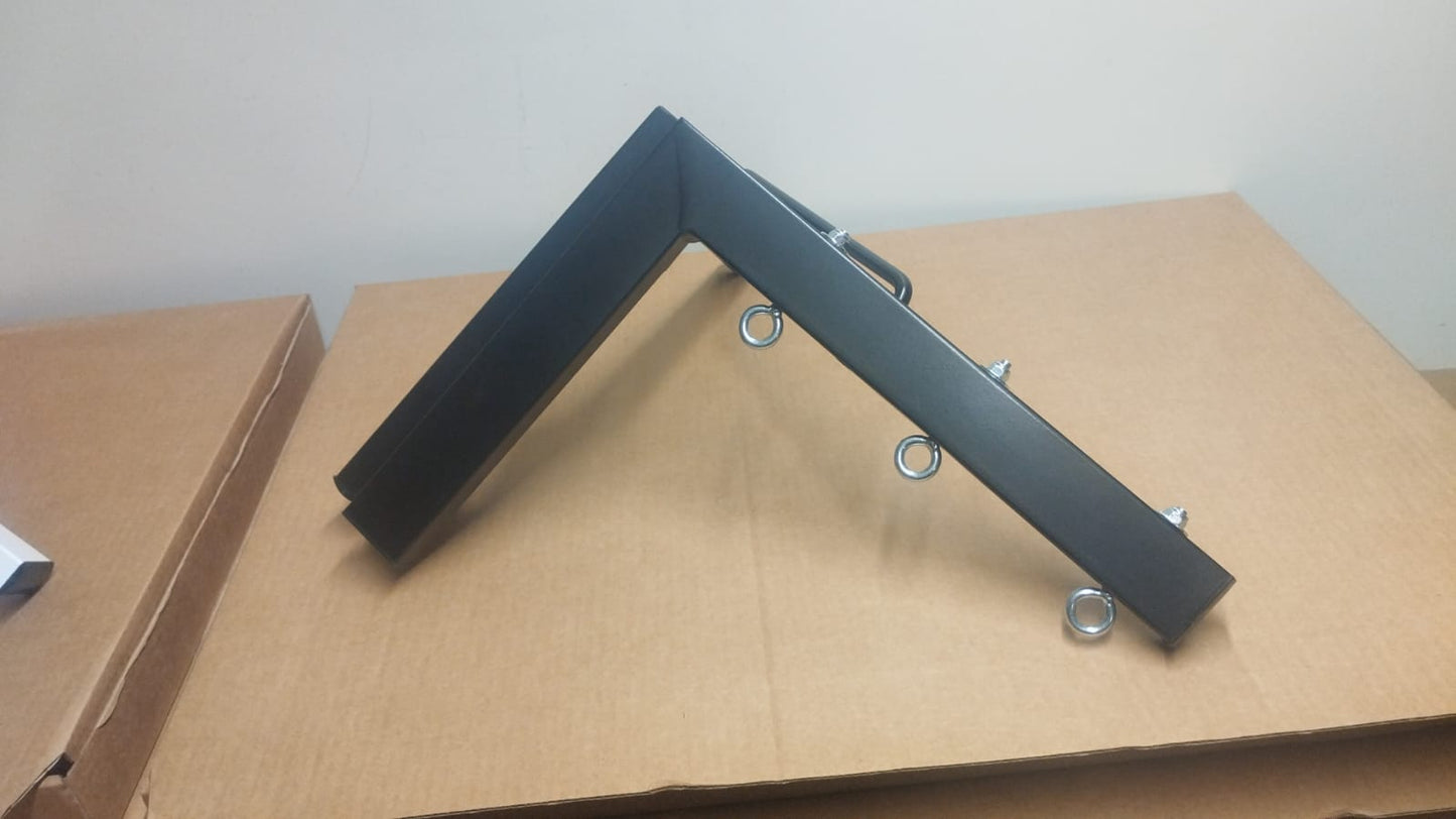 TENDEDERO PLEGABLE EXTENSIBLE NEGRO DE PARED MAXI 3 CUERDAS