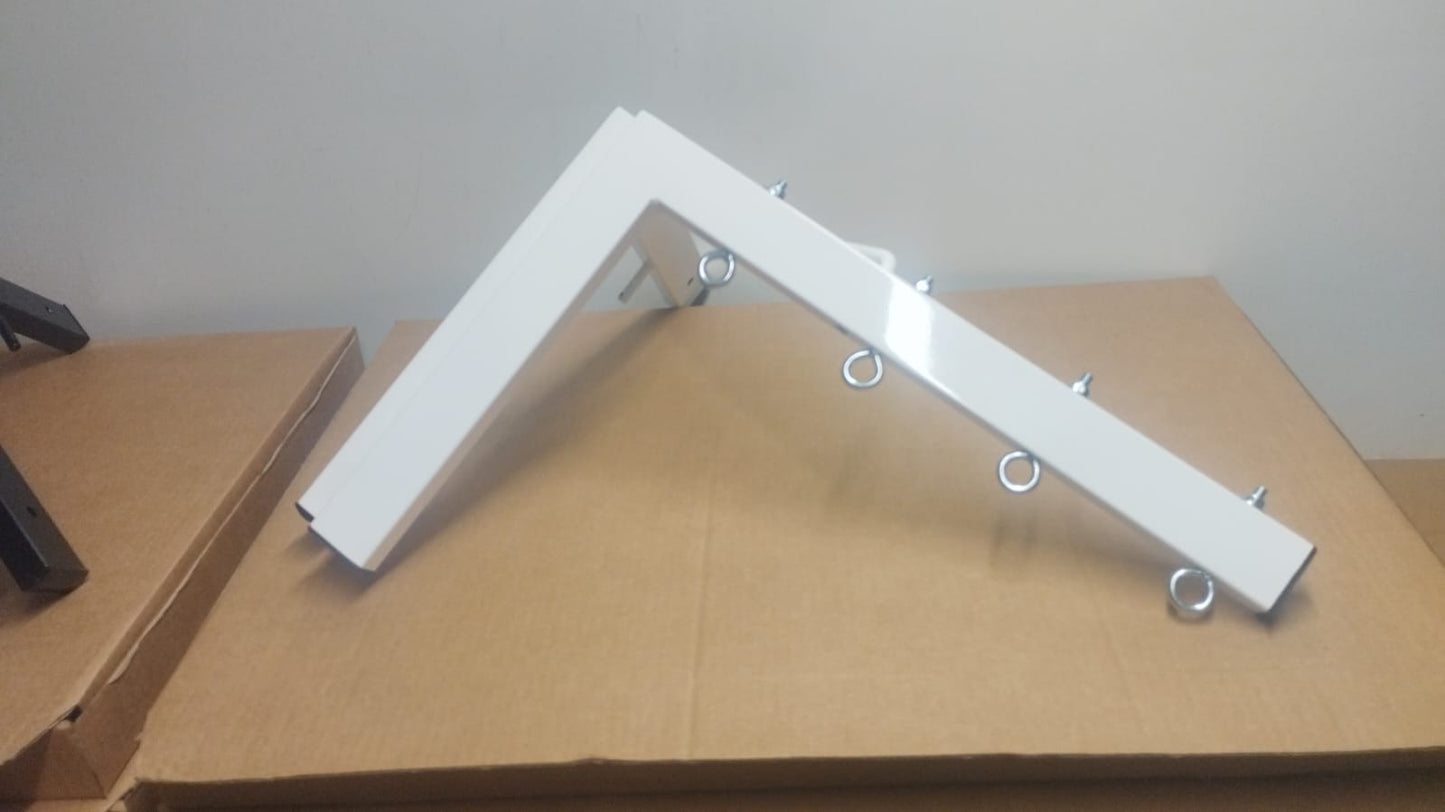 TENDEDERO PLEGABLE EXTENSIBLE BLANCO DE PARED 4 CUERDAS