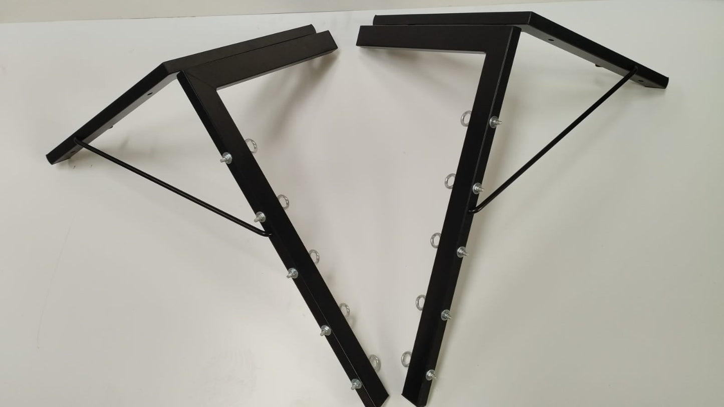 TENDEDERO PLEGABLE EXTENSIBLE DE PARED 5 CUERDAS