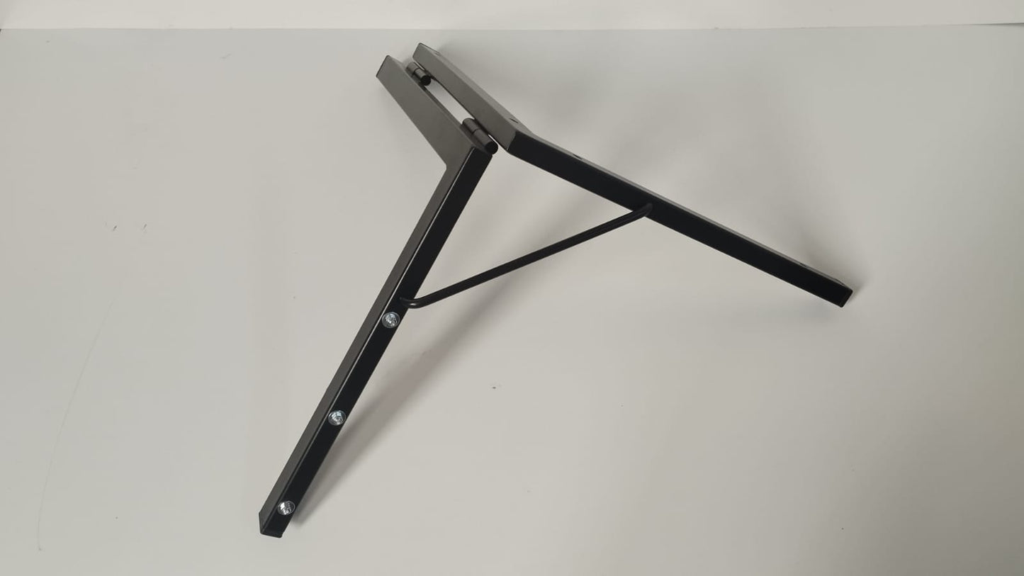 TENDEDERO PLEGABLE EXTENSIBLE NEGRO DE PARED 3 CUERDAS