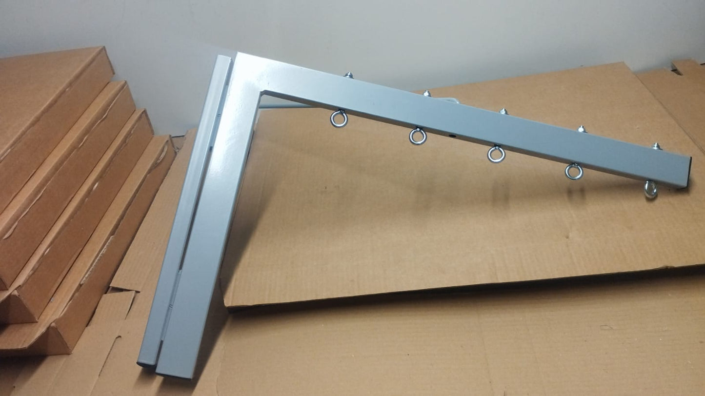 TENDEDERO PLEGABLE EXTENSIBLE DE PARED 5 CUERDAS