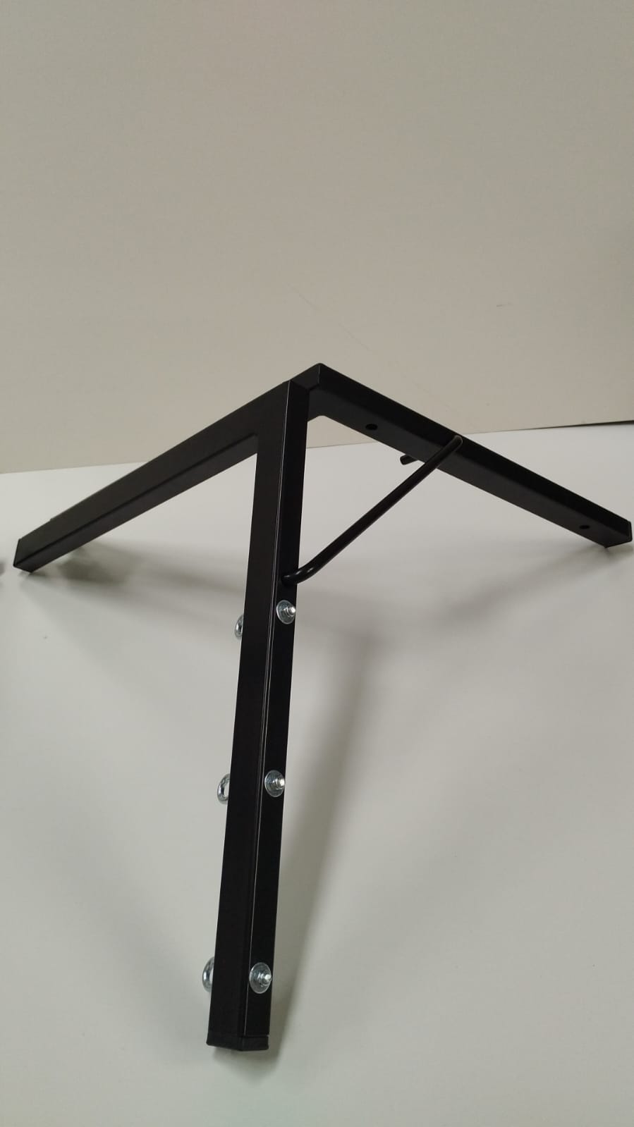 TENDEDERO PLEGABLE EXTENSIBLE NEGRO DE PARED 3 CUERDAS