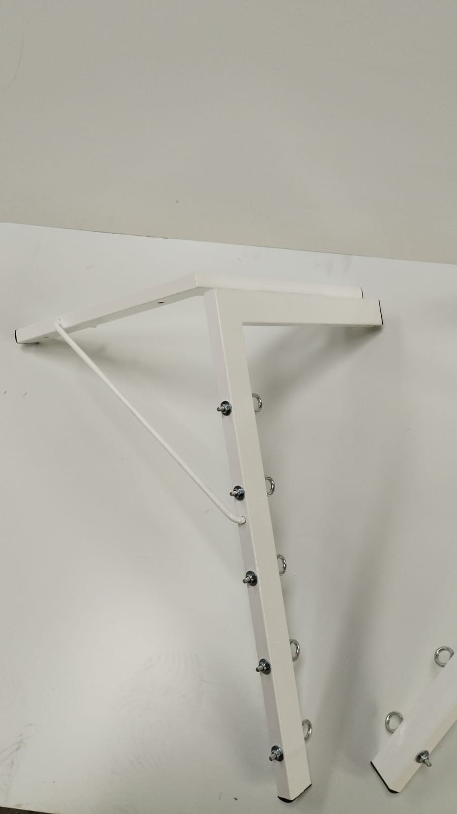 TENDEDERO PLEGABLE DE PARED 5 CUERDAS BLANCO