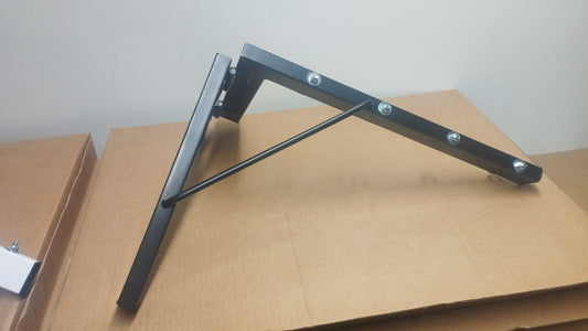 TENDEDERO PLEGABLE EXTENSIBLE NEGRO DE PARED 4 CUERDAS