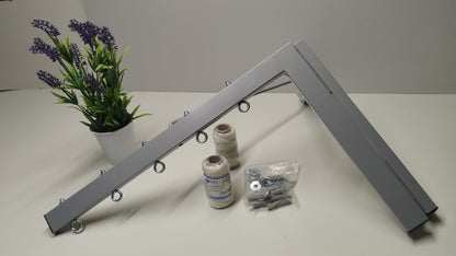 TENDEDERO PLEGABLE DE PARED  5 CUERDAS