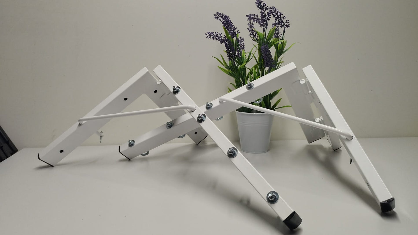 TENDEDERO PLEGABLE DE PARED BLANCO 4 CUERDAS