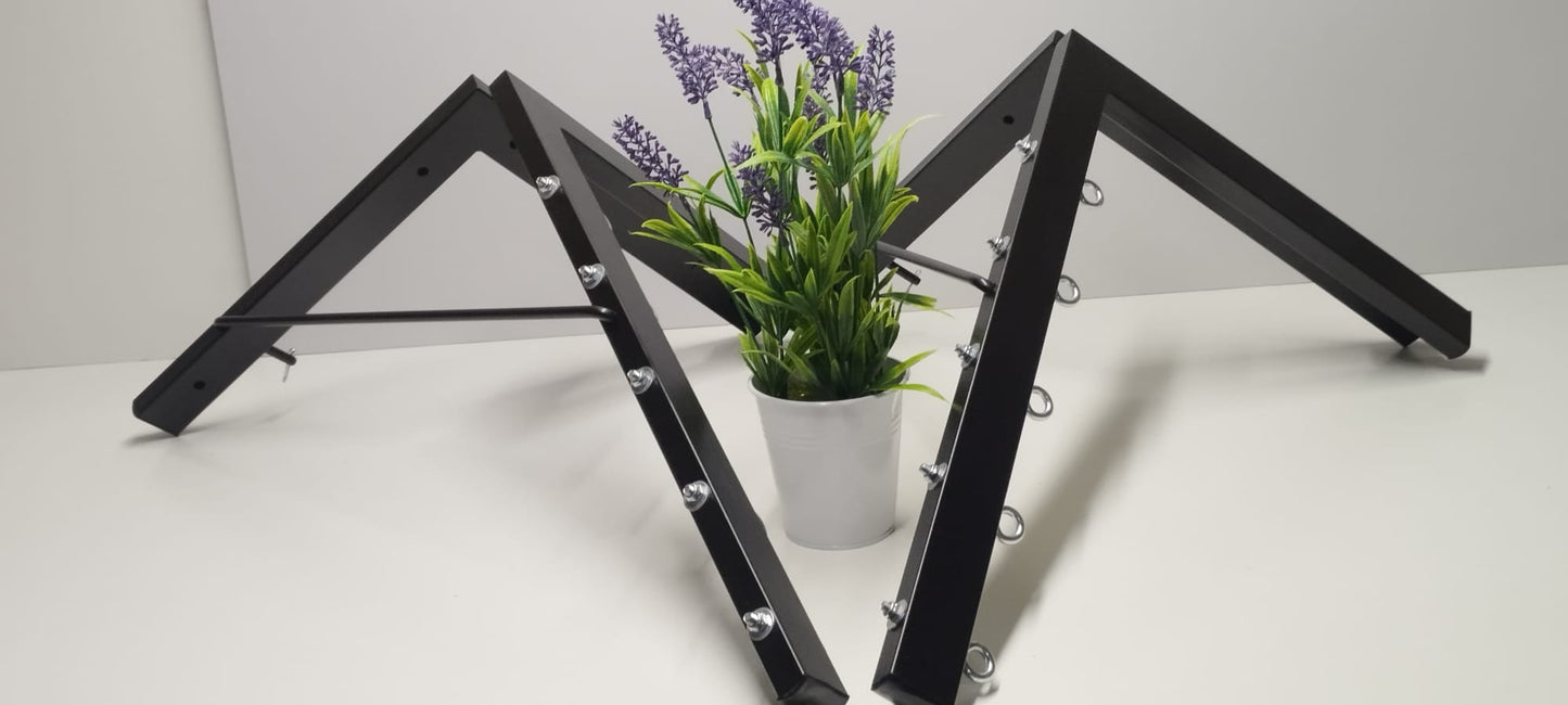 TENDEDERO PLEGABLE DE PARED  5 CUERDAS