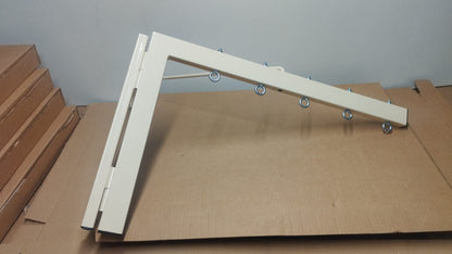 TENDEDERO PLEGABLE EXTENSIBLE DE PARED 5 CUERDAS