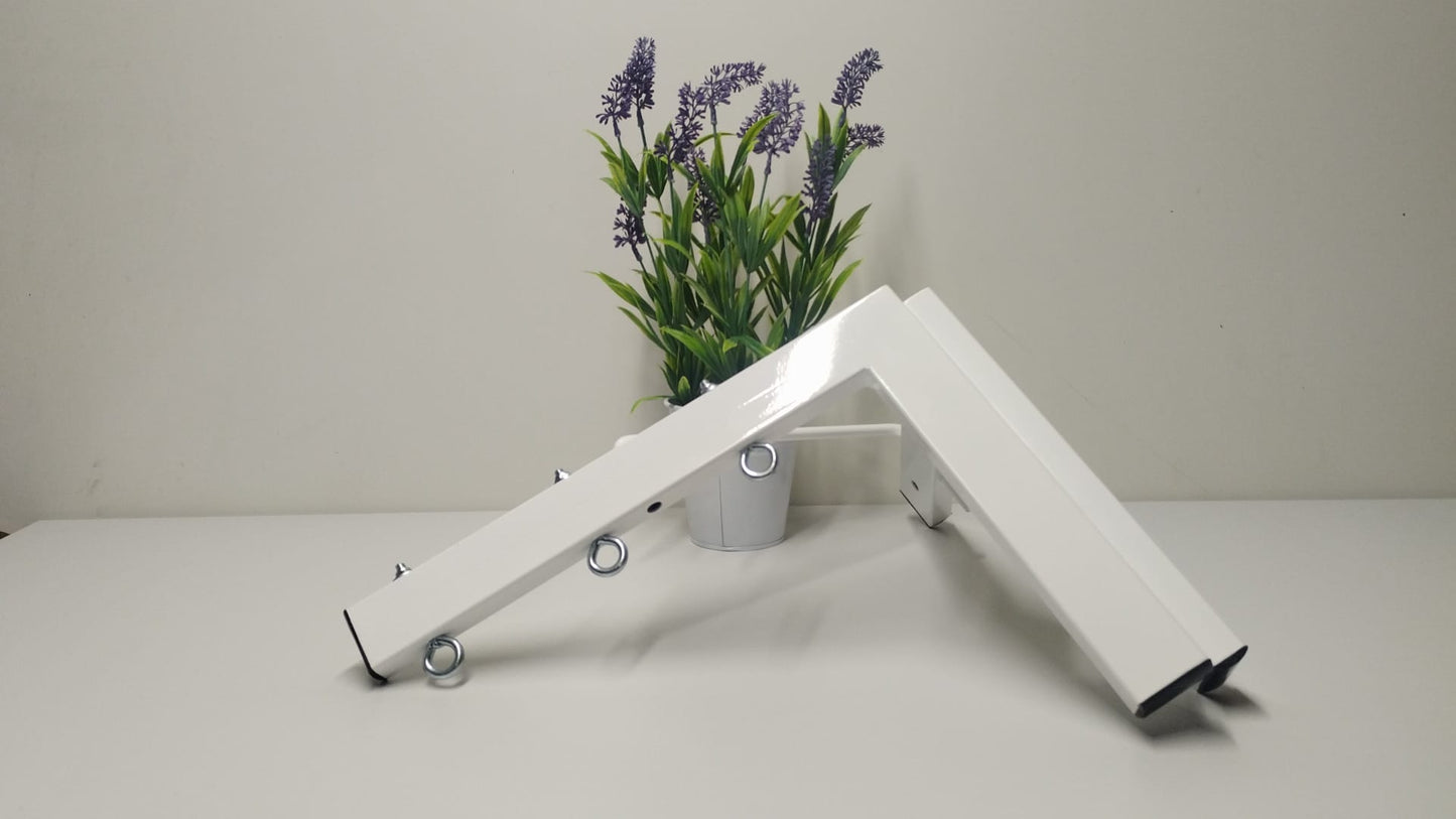 TENDEDERO PLEGABLE DE PARED BLANCO  3 CUERDAS