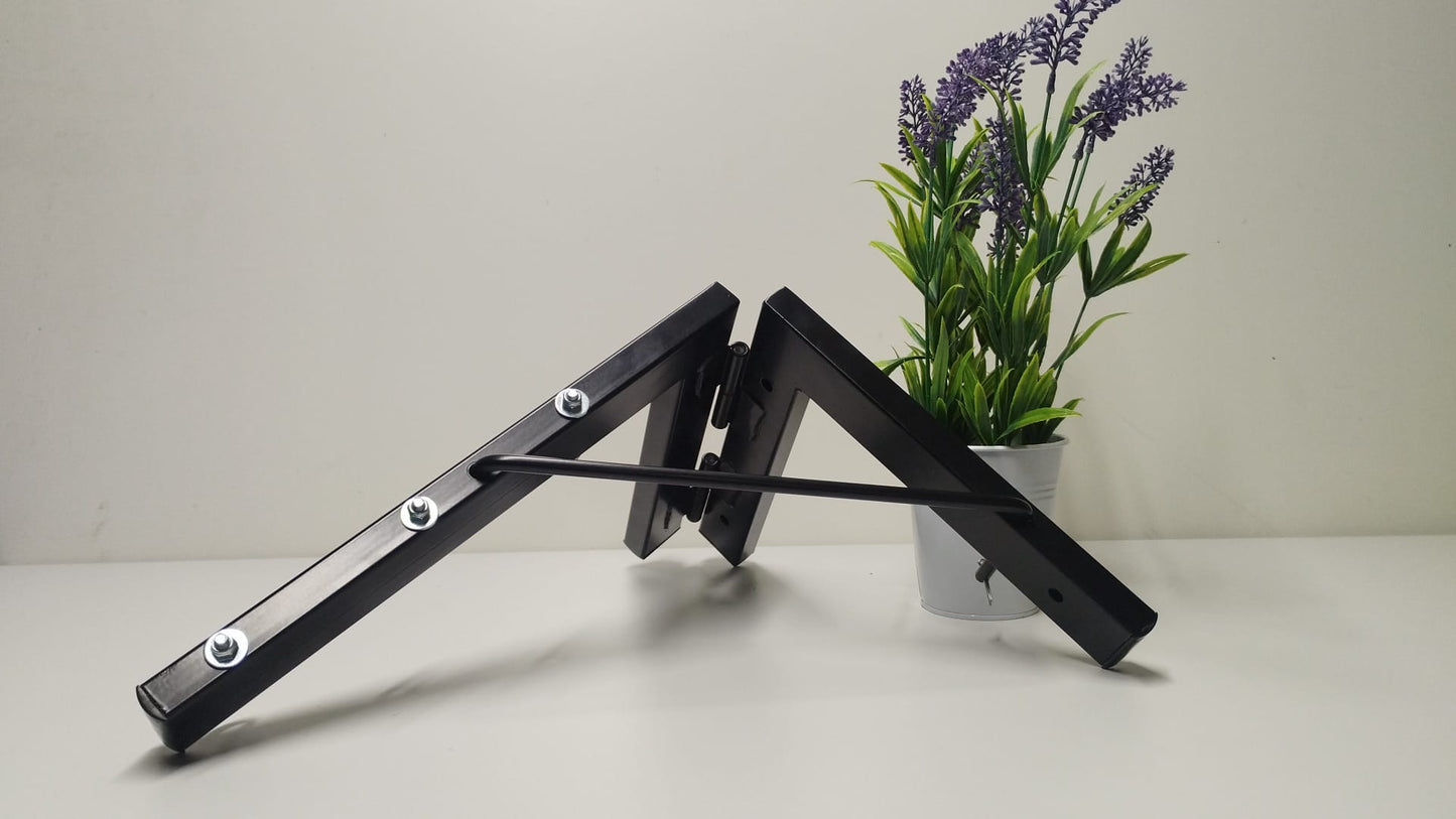 TENDEDERO PLEGABLE DE PARED MAXI NEGRO 3 CUERDAS