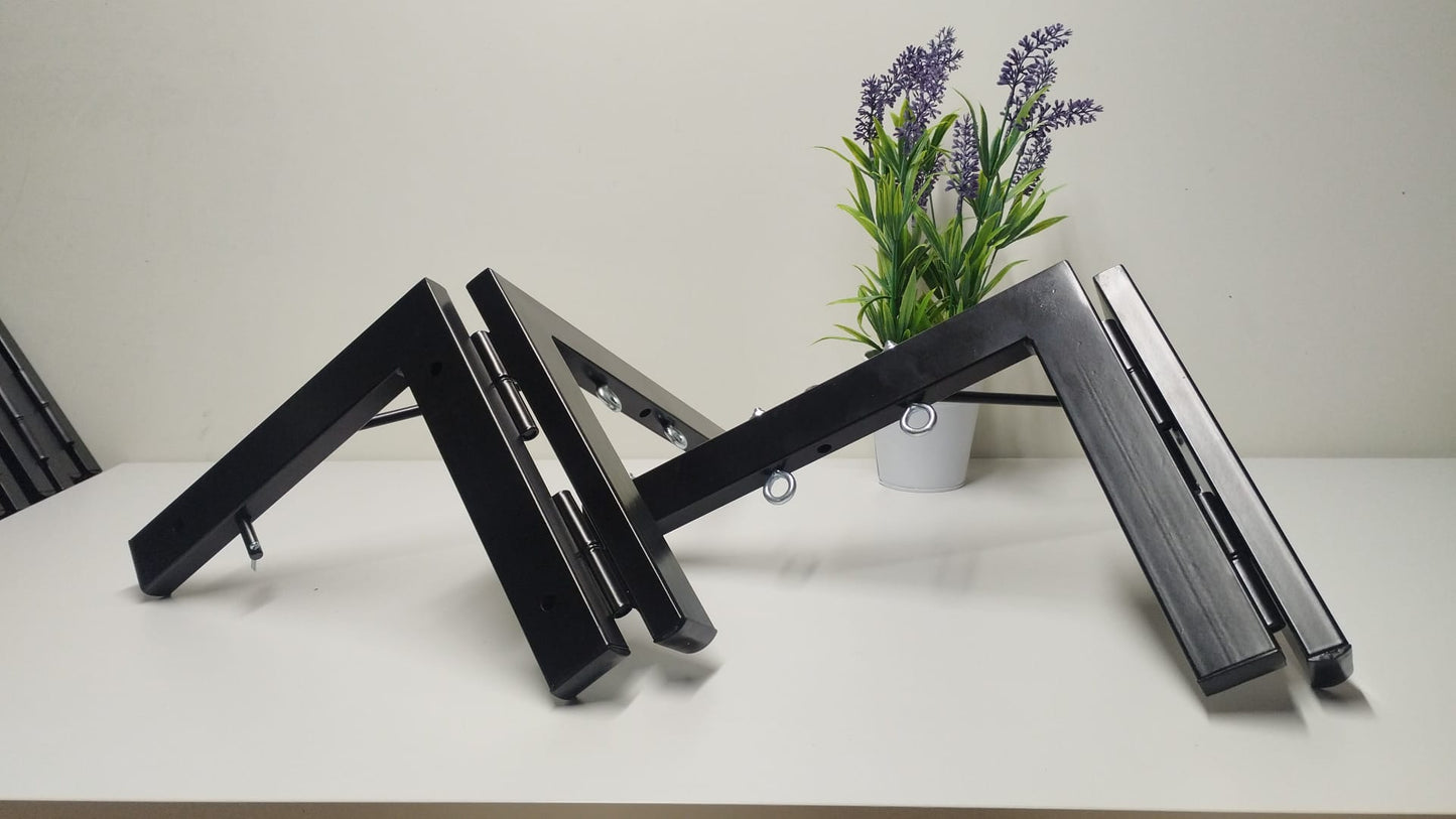 TENDEDERO PLEGABLE DE PARED MAXI NEGRO 3 CUERDAS