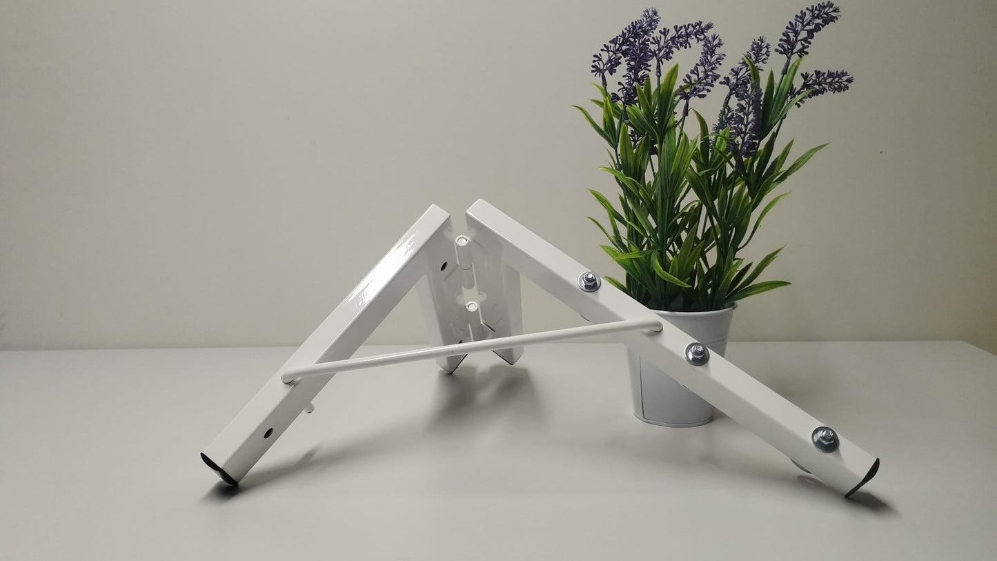 TENDEDERO PLEGABLE DE PARED BLANCO  3 CUERDAS