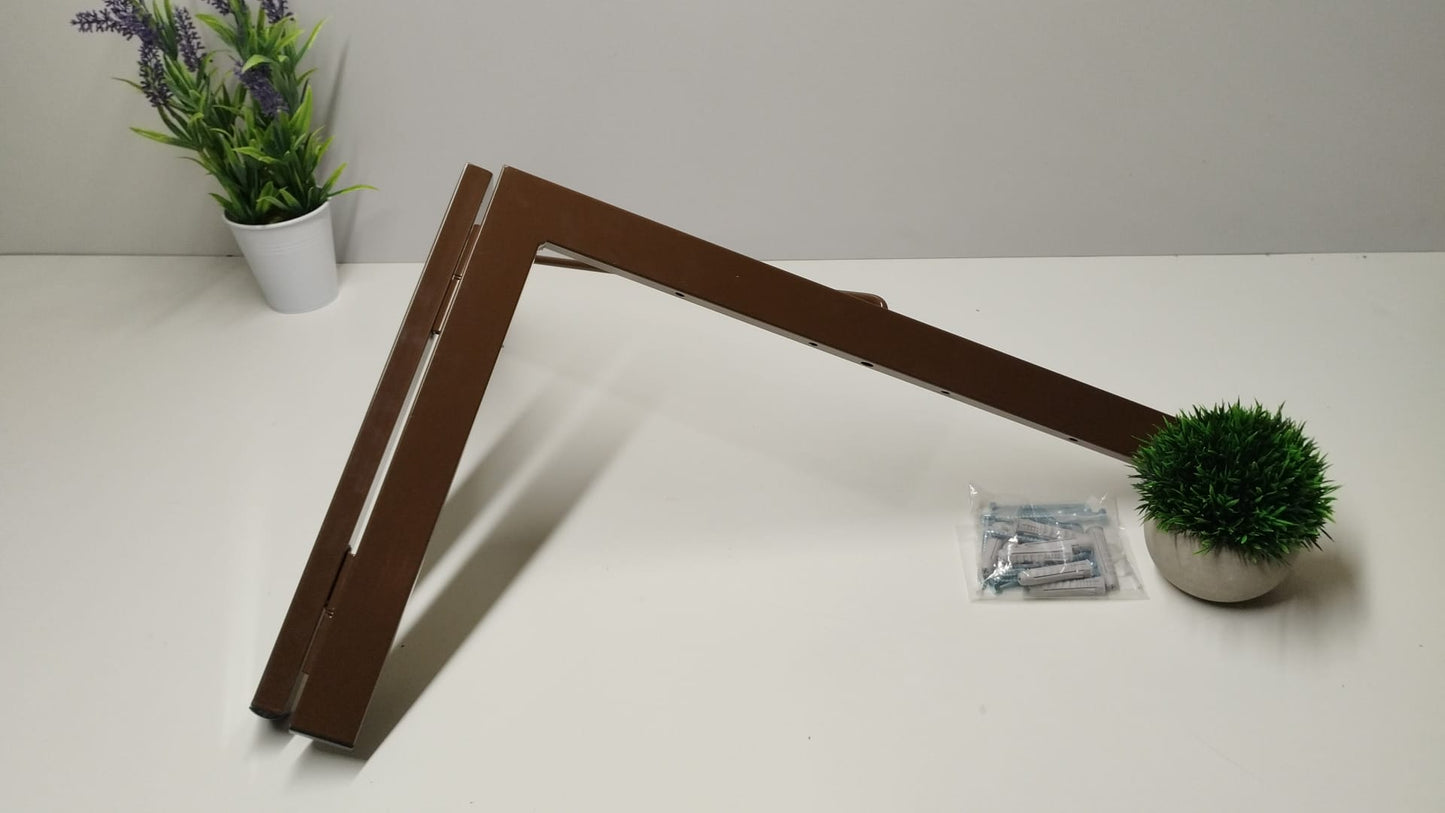 TENDEDERO PLEGABLE DE PARED 5 CUERDAS sin herrajes