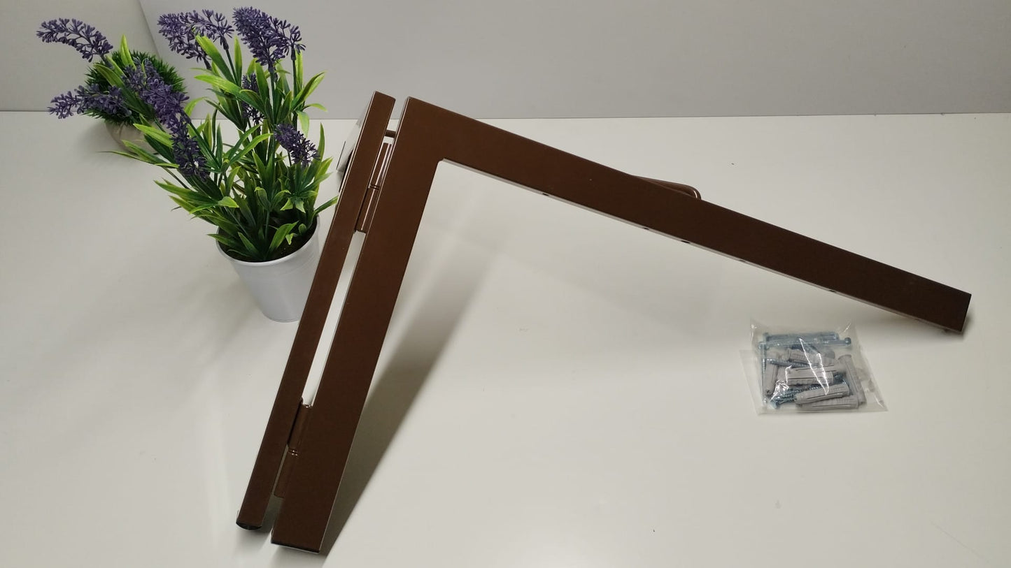 TENDEDERO PLEGABLE DE PARED 5 CUERDAS sin herrajes
